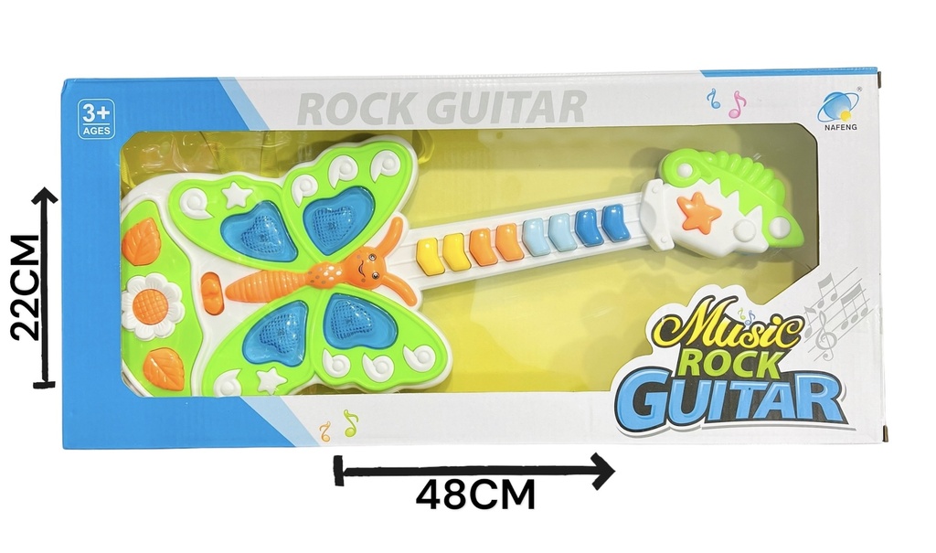 Guitarra Mariposa A Pila Caja Hw22009096