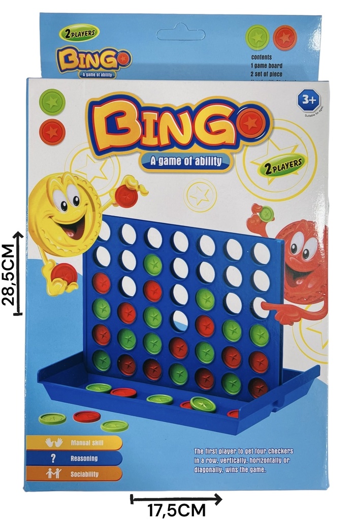 Juego De Mesa 4 En Linea Gr Hw22017742
