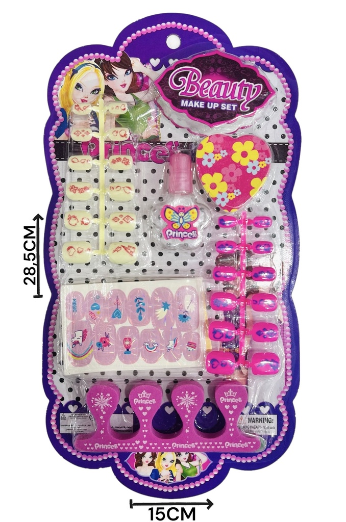 Set De UÑAs Blister Hw22102040