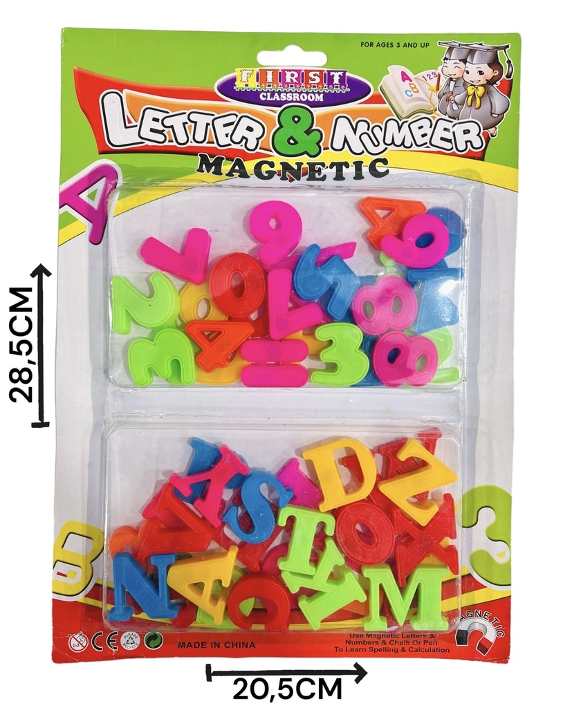 LETRAS Y NUMEROS MAGNETICOS HWA957626