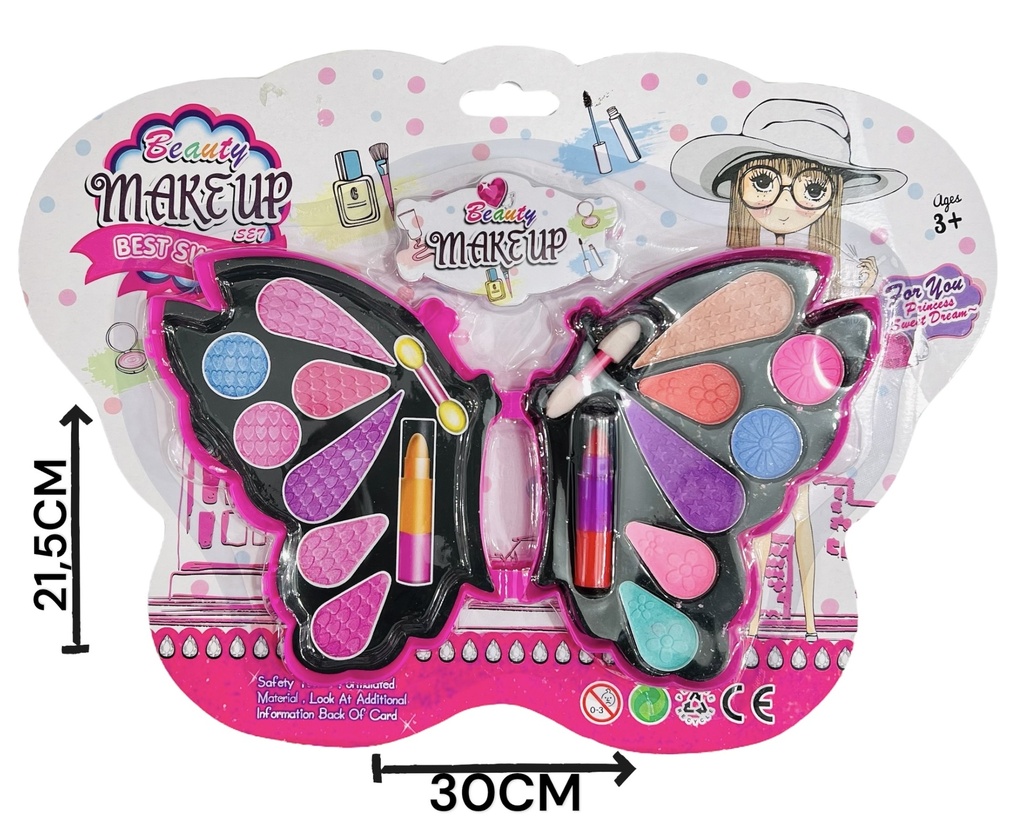 SET MAQUILLAJE MARIPOSA HW20088695