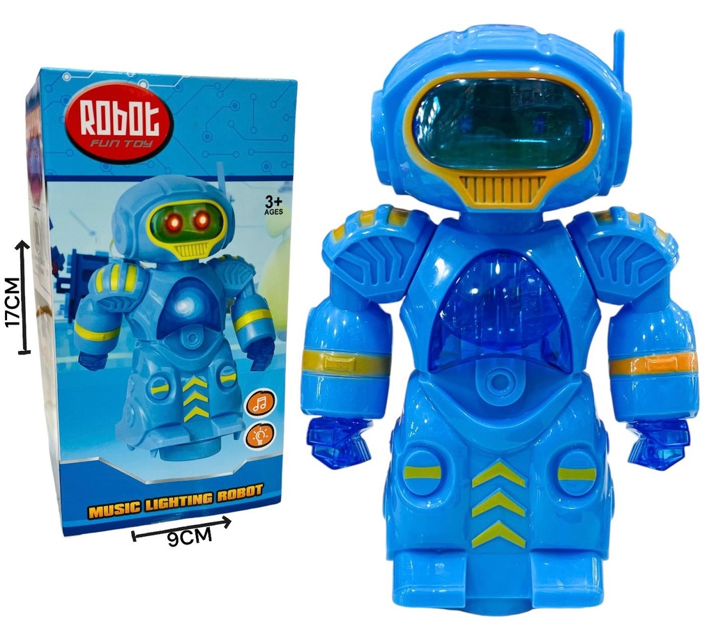 Robot A Pila Con Luz Y Sonido Hw19130858