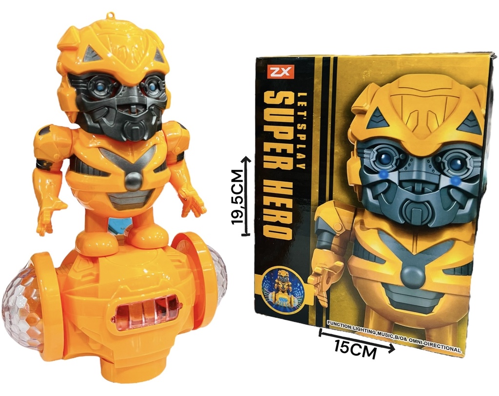 Robot Alien C/Luz Y Sonido Hw21046524