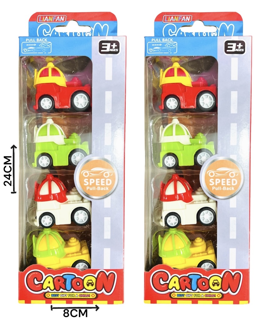 Auto Pull Back X4 Cartoon Hw23029289