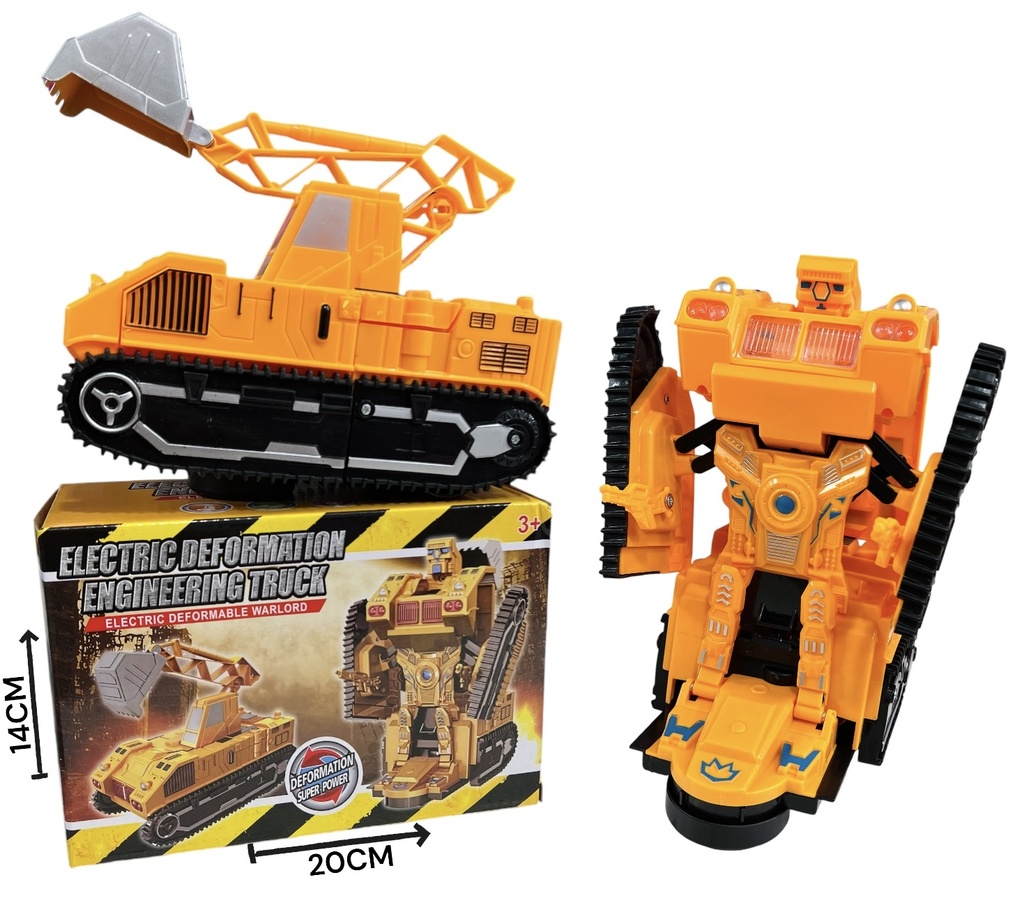 Transformer Camion Construccion