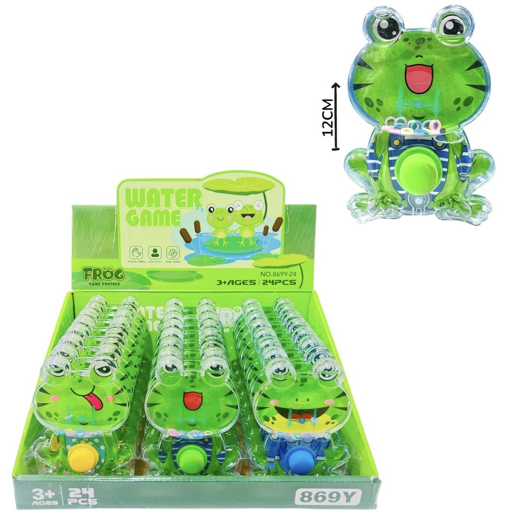 Juego De Agua Ranita Displayx24