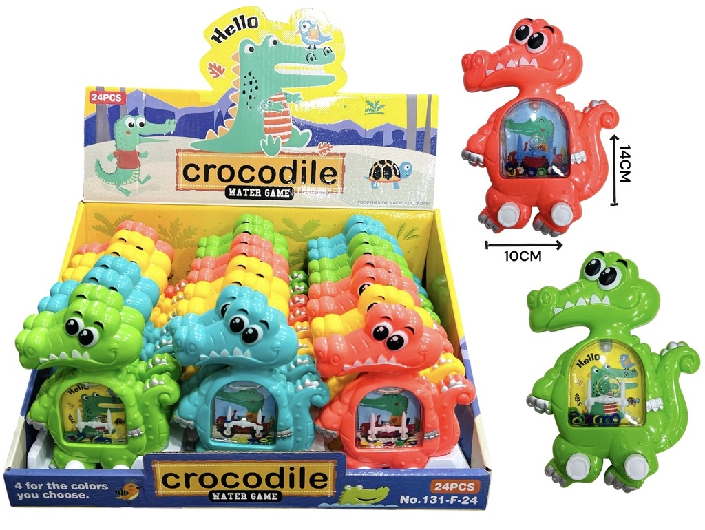 JUEGO DE AGUA COCODRILO Displayx24