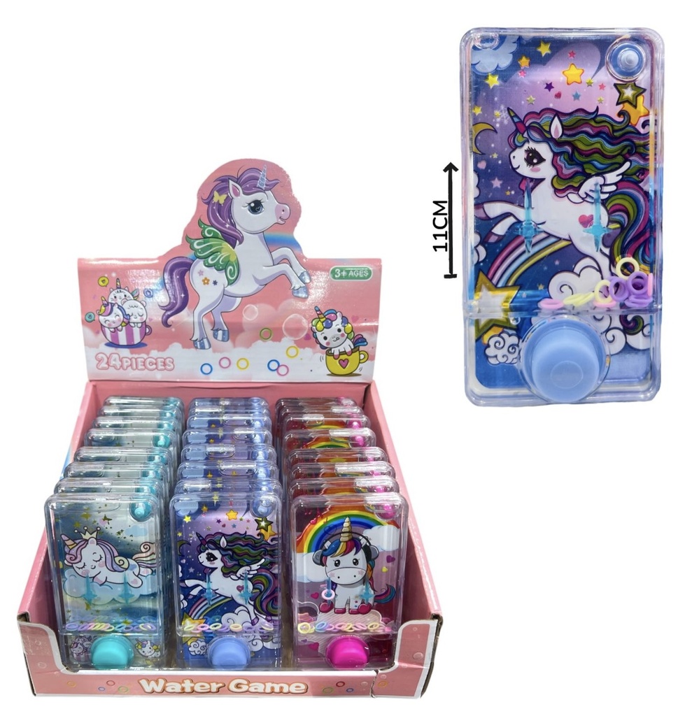 Juego De Agua Unicornio Displayx24