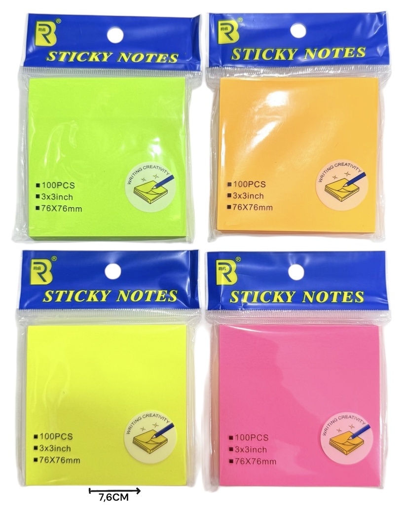 Notas Adhesivas Fluor