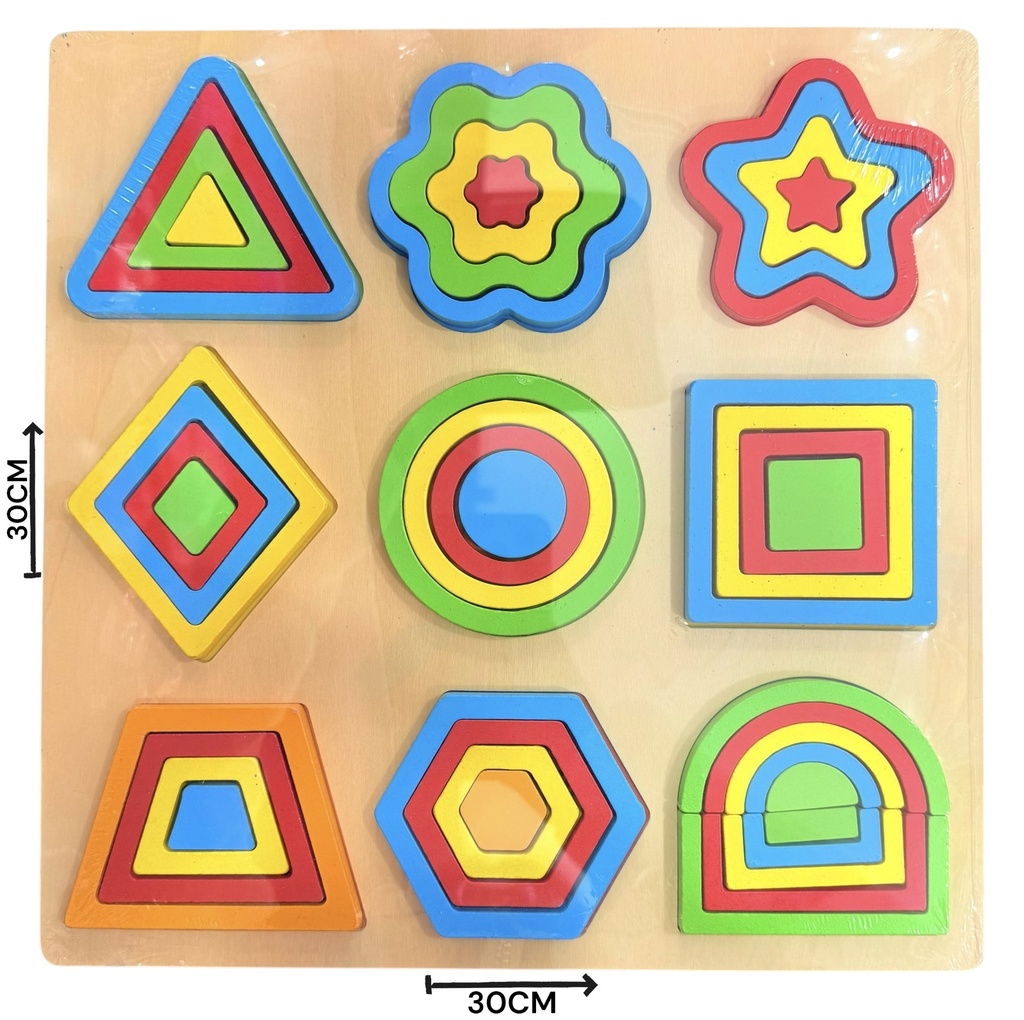 Juego Didactico De Encastre
