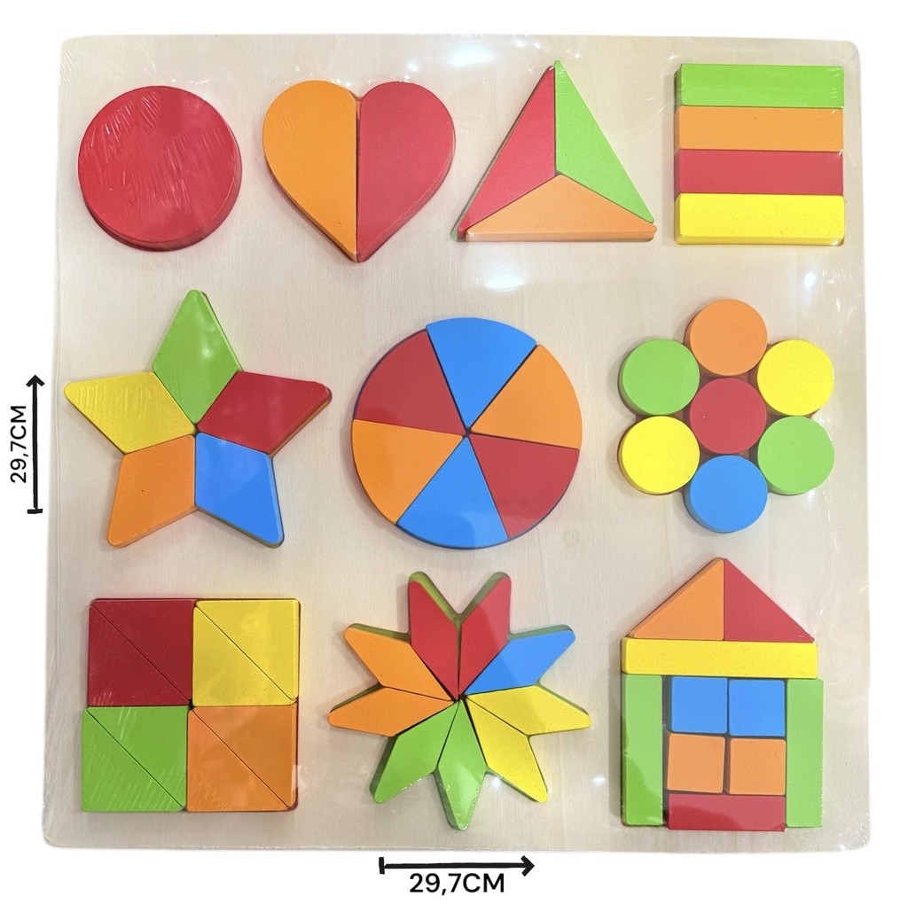 Juego Didactico De Encastre