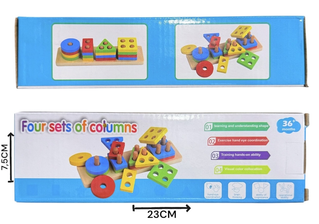 Juego Didactico De Encastre