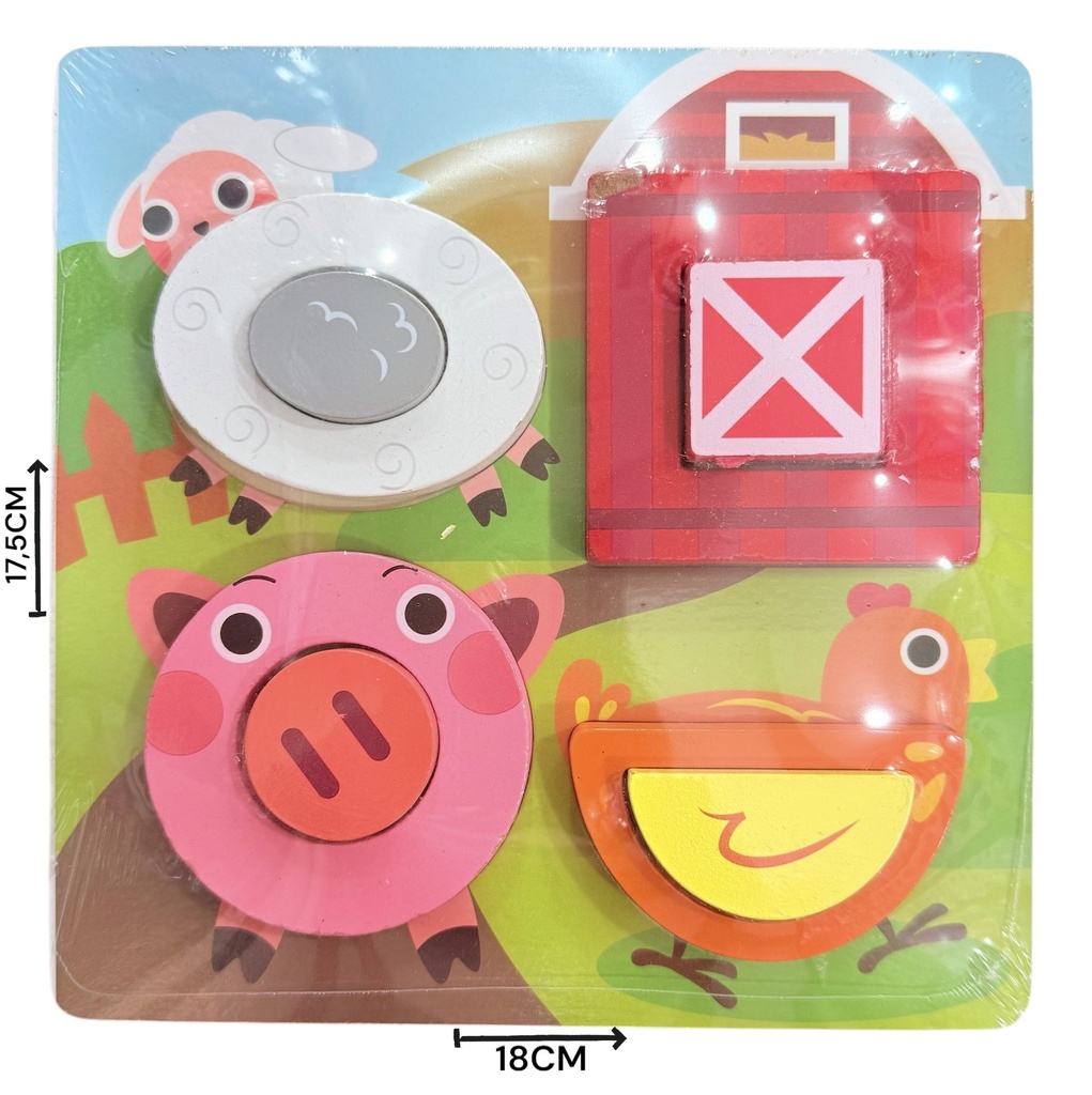 Juego Didactico De Encastre
