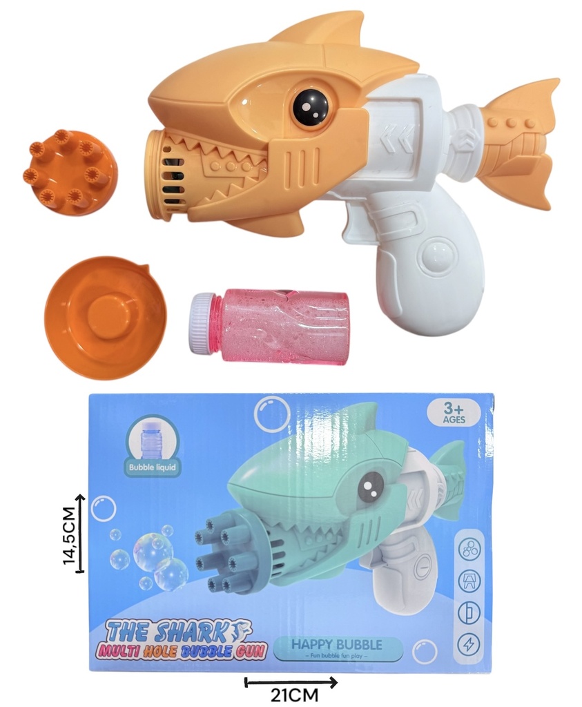 Burbujero Ametralladora Tiburon