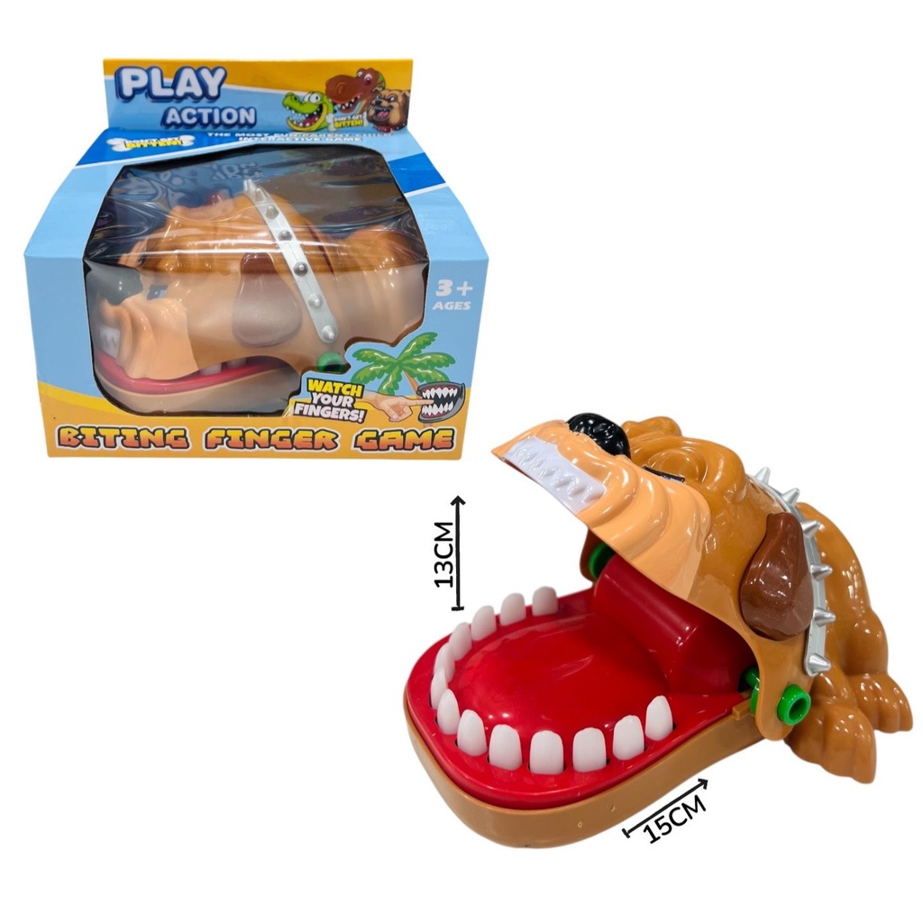 Atrapa Dedos Perro En Caja