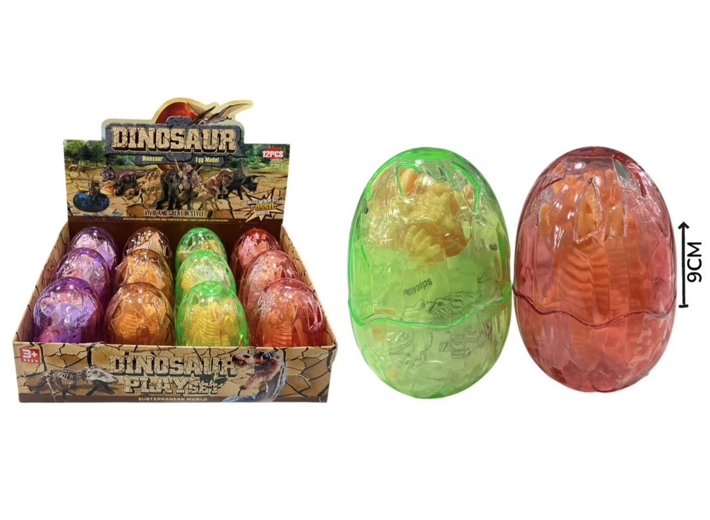 Huevo De Dinosaurio Colores Displayx12