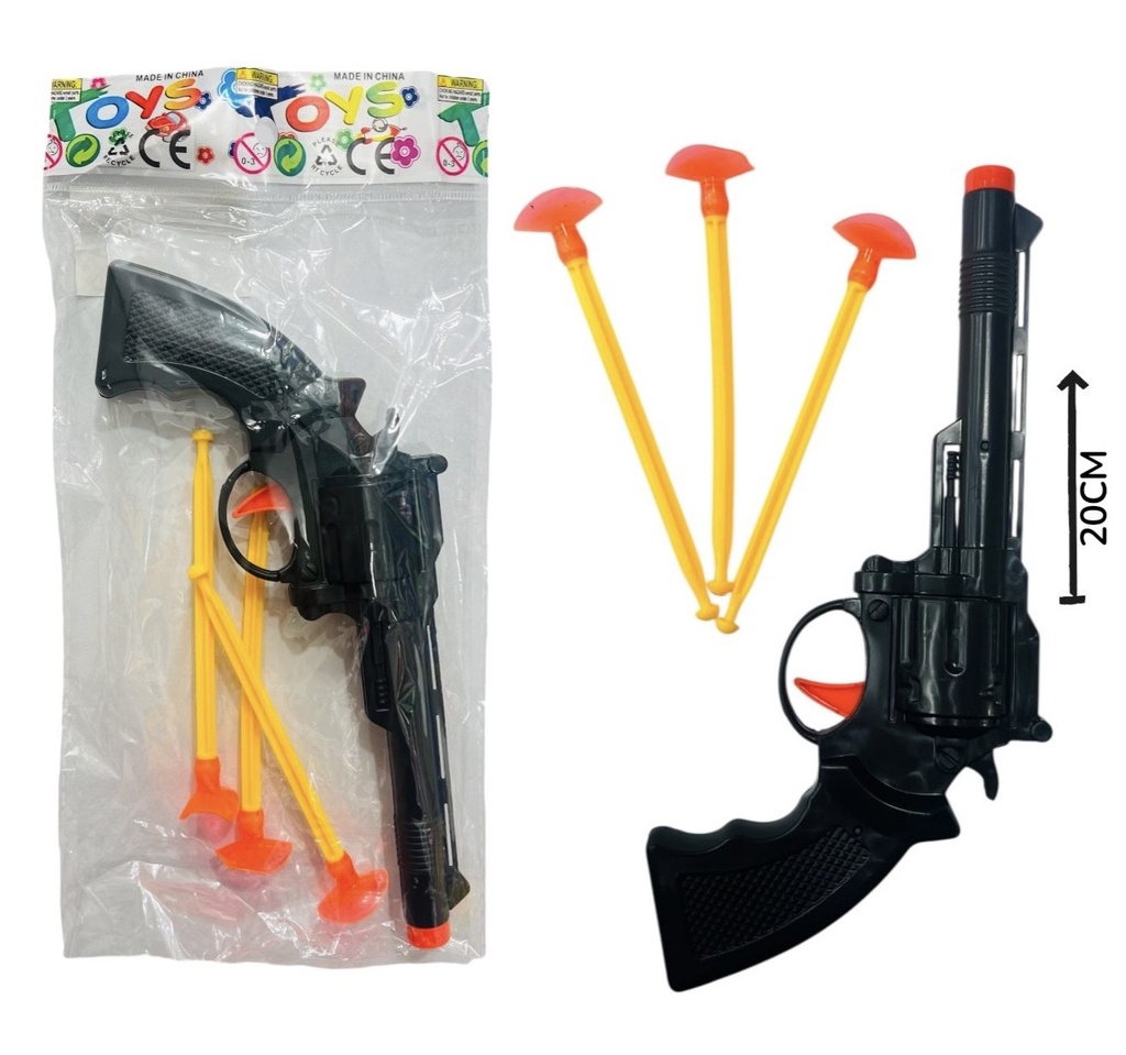 Pistola Lanza Dardos En Bolsa