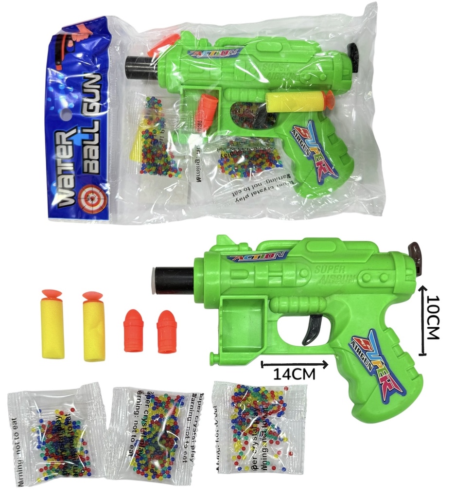 Pistola Hidrogel Y Lanza Dardos En Bolsa