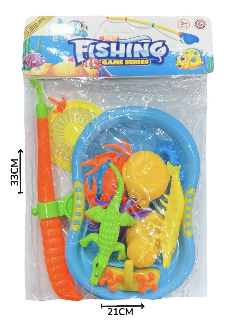 Set Animales Acuatico x10 En Bolsa