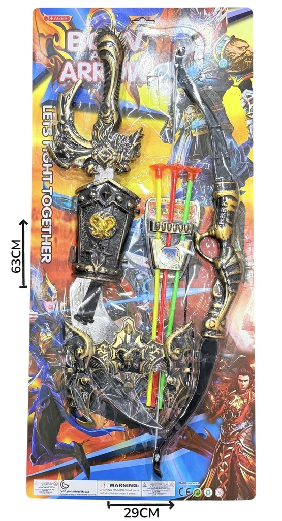 Set De Arco Y Flecha En Blister