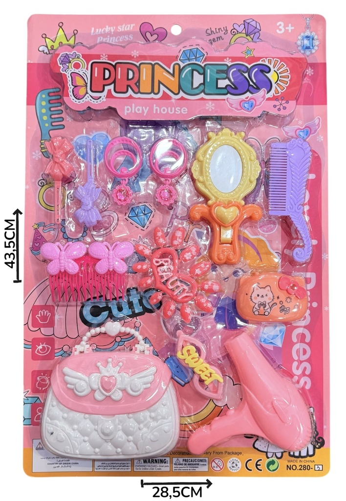 Set De Belleza Con Carterita En Blister