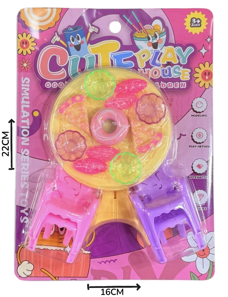Set De Cocina En Blister