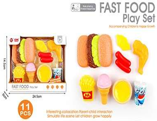 Set Cocina Fast Food En Caja