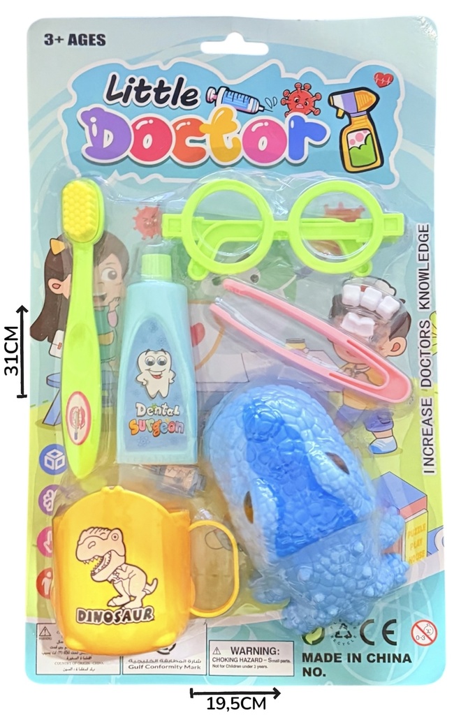 Set Doctor Dentista Cepillo Blister