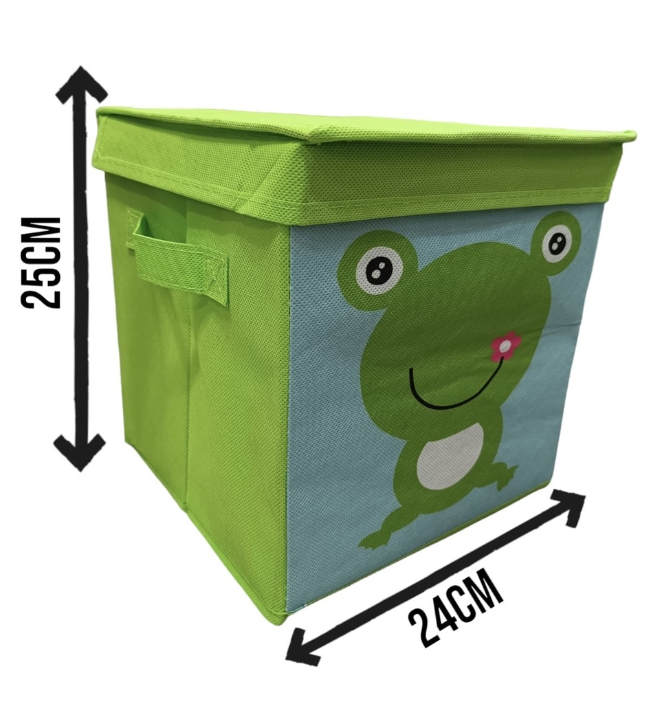Caja De Guardar Infantil Ranita