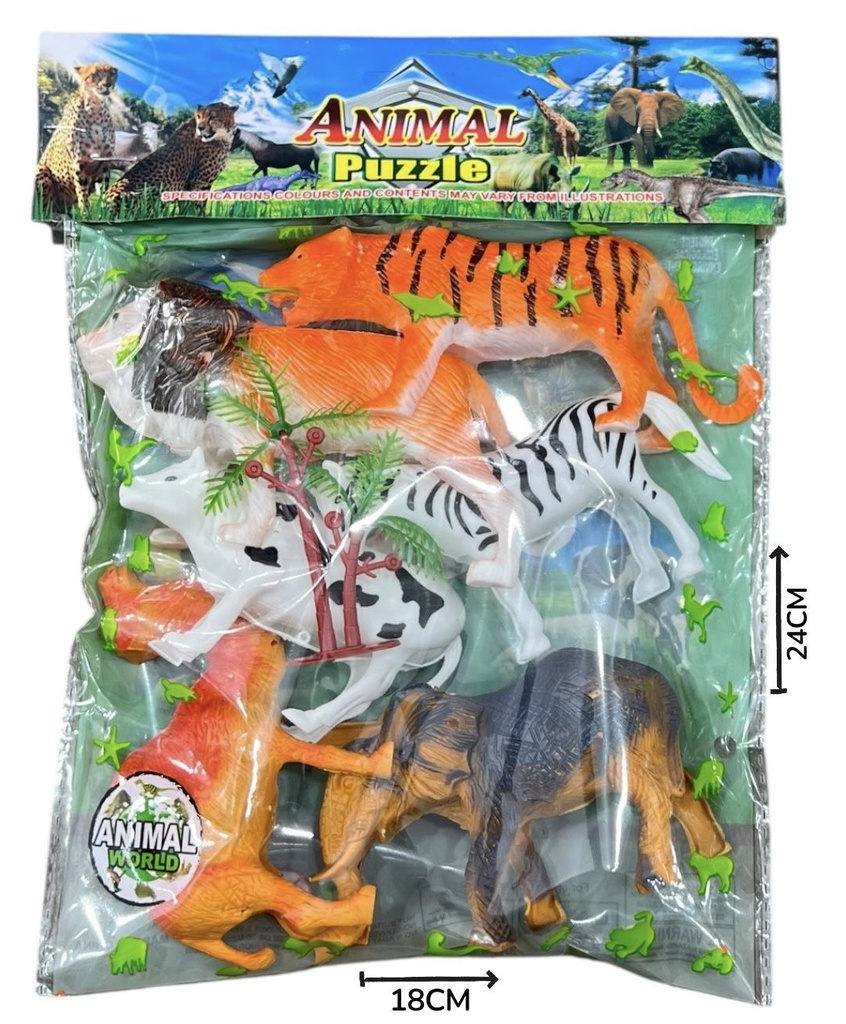  Animales De La Selva En Bolsa