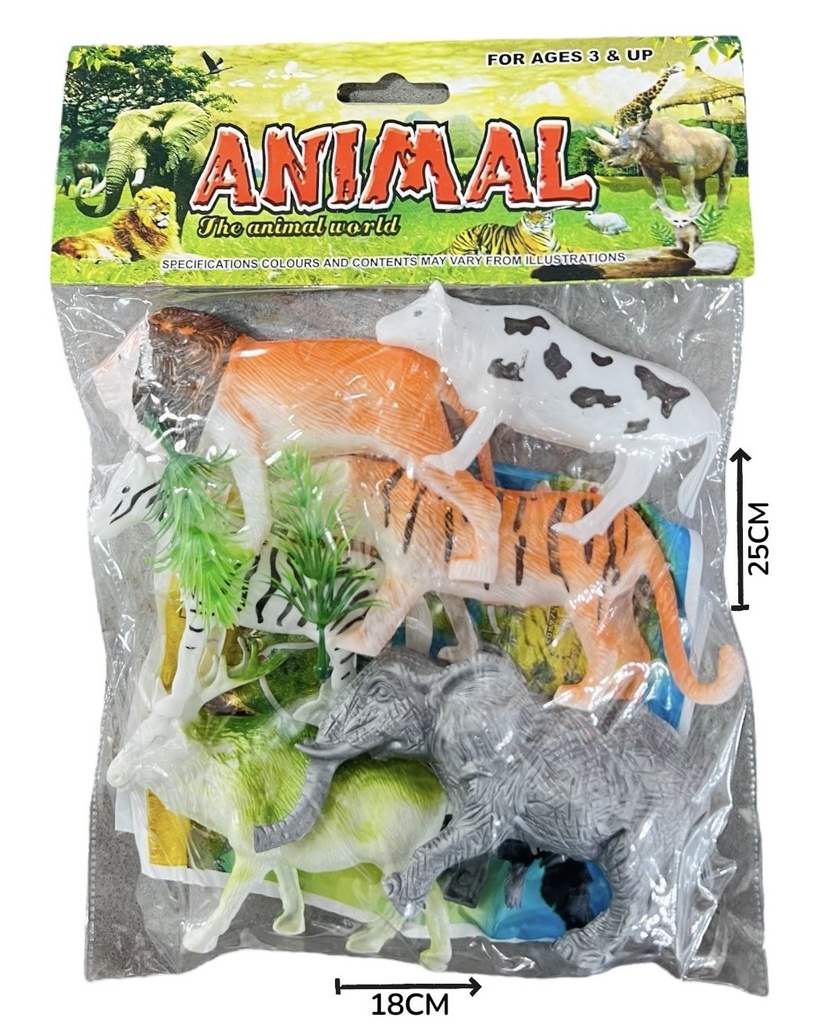  Animales De La Selva En Bolsa