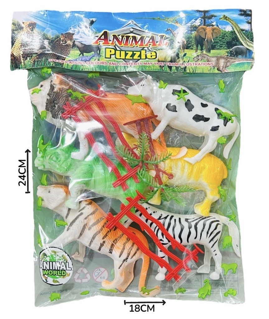  Animales De La Selva En Bolsa