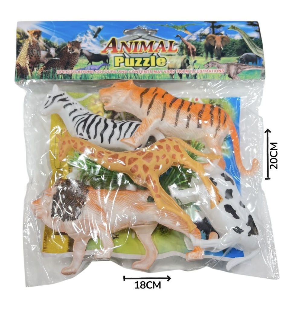 Animales De La Selva En Bolsa