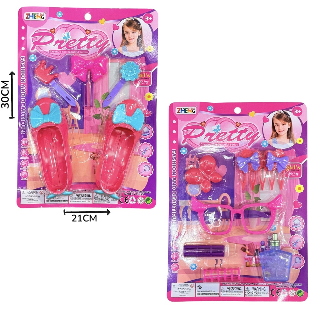 Set De Belleza Con Zapatos Blister