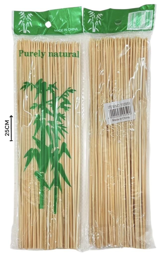 Palitos Brochet 25Cm
