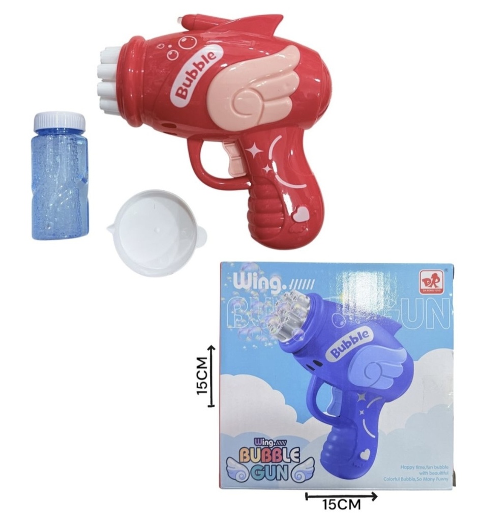 Burbujero Pistola En Caja