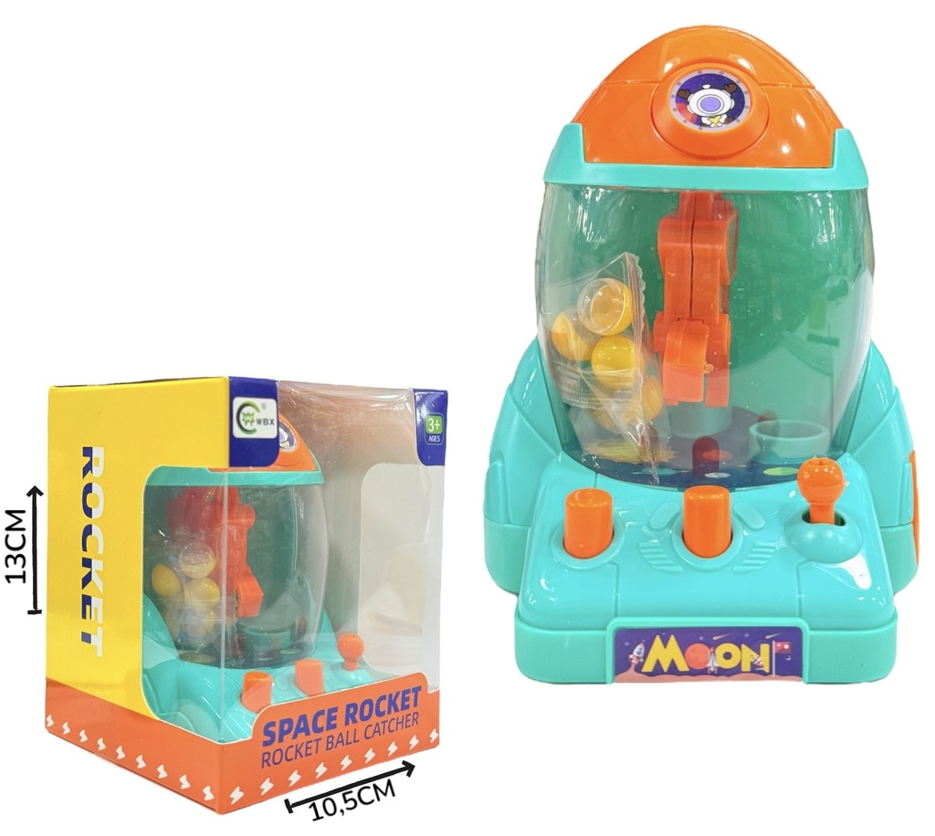 Minijuego Maquina Atrapa Pelotas Espacial