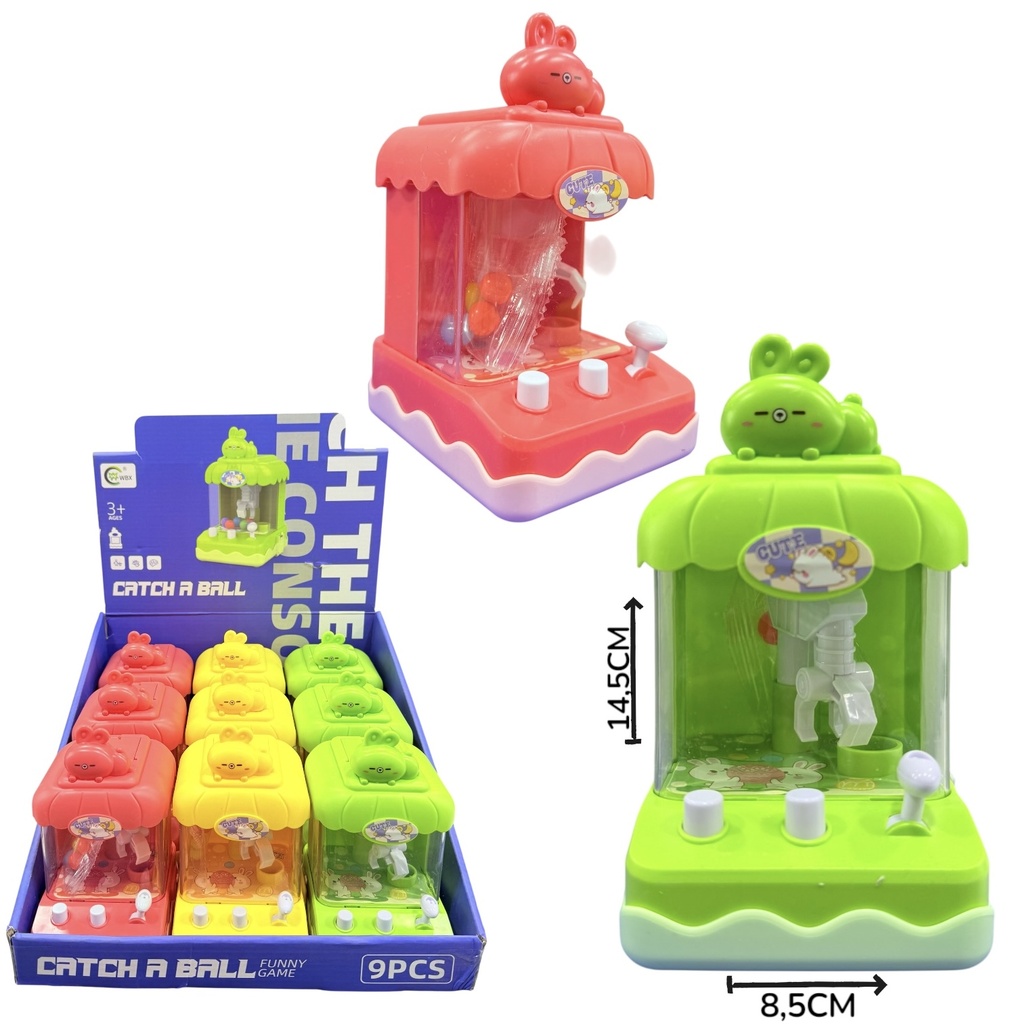 Minijuego Maquina Atrapa Pelotas Displayx9