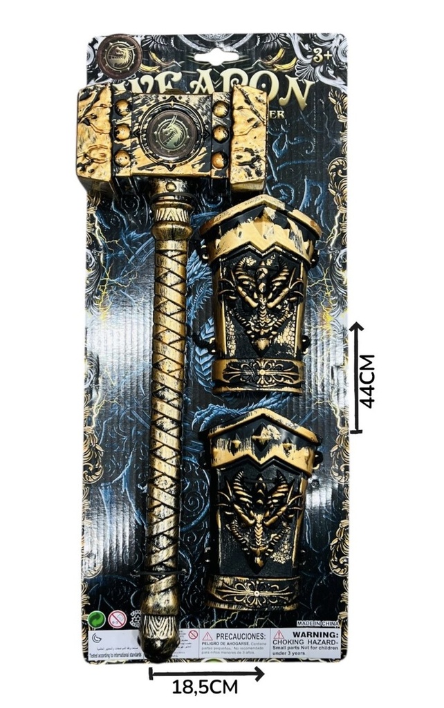 Martillo Y Muñequeras Weapon 