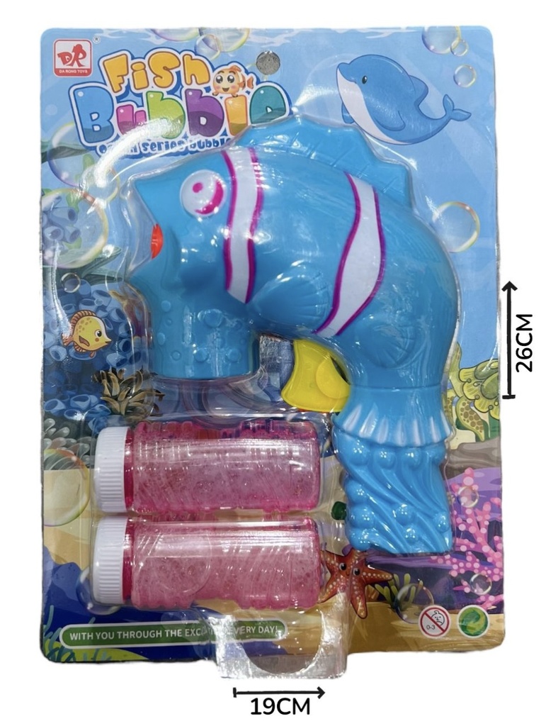 Burbujero Pistola Pez En Blister