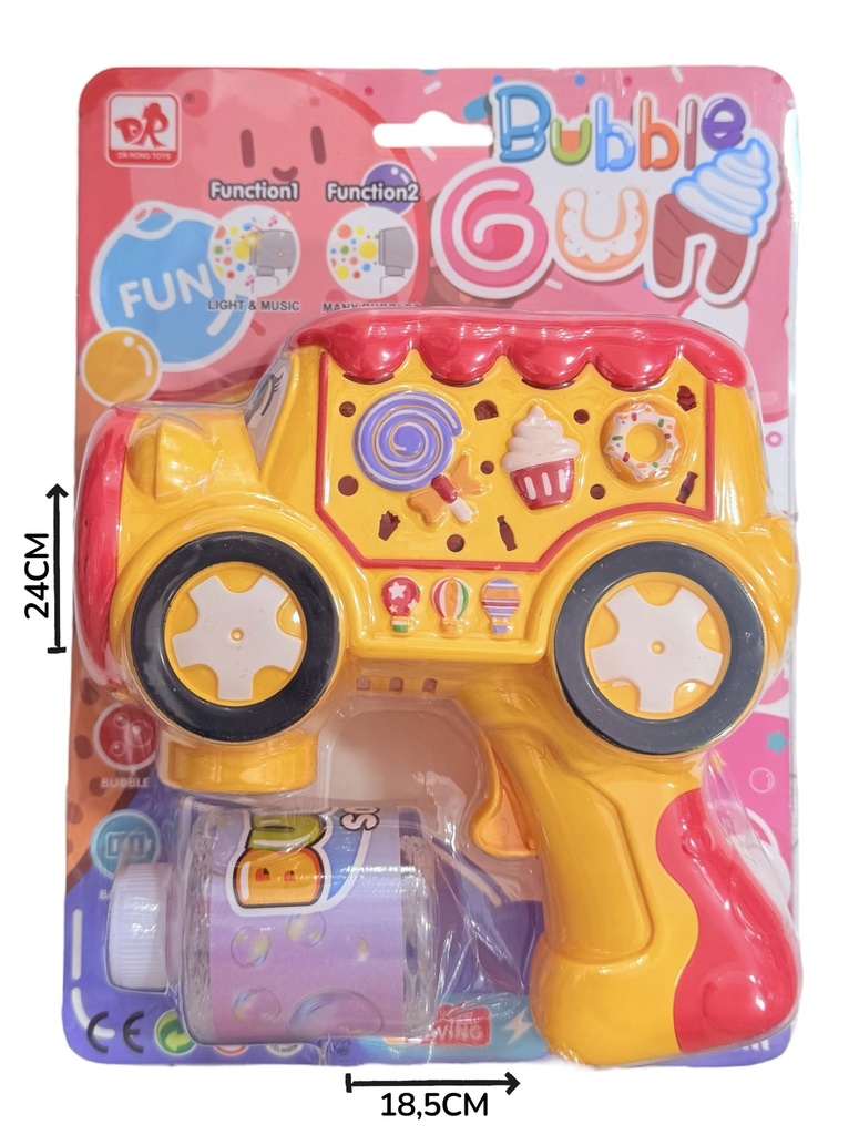 Burbujero Pistola Camion De Helado
