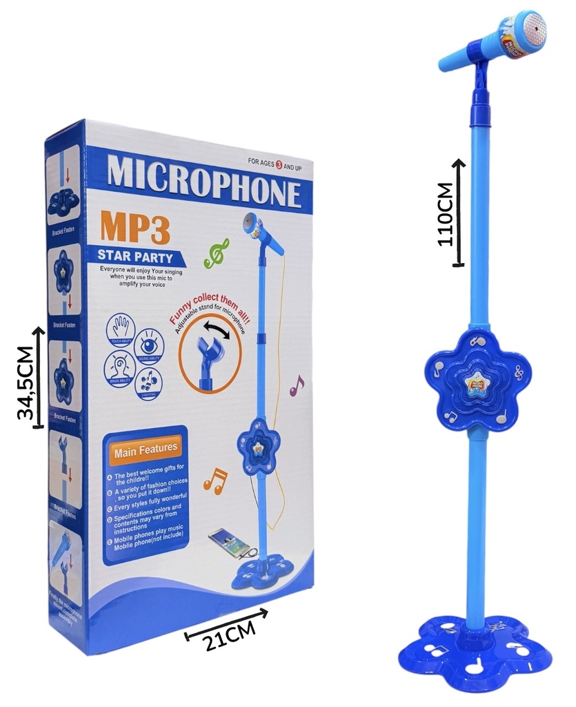 Microfono Karaoke Usb