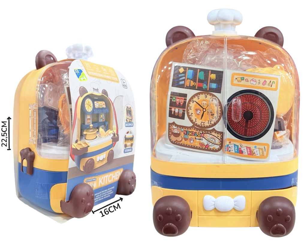Set De Cocina En Carrito