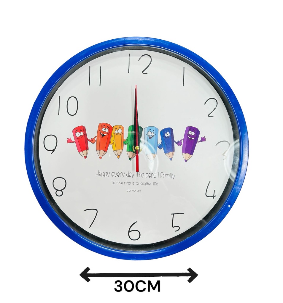  Reloj Pared 30Cm