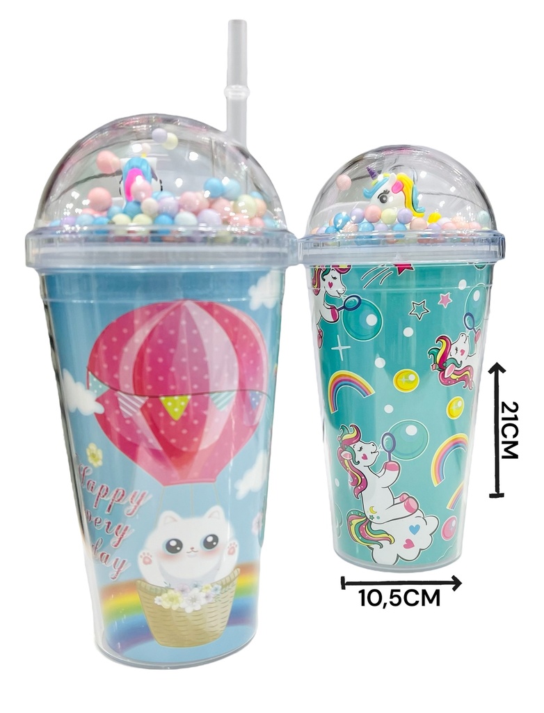 Vaso Infantil Unicornio 450 Ml