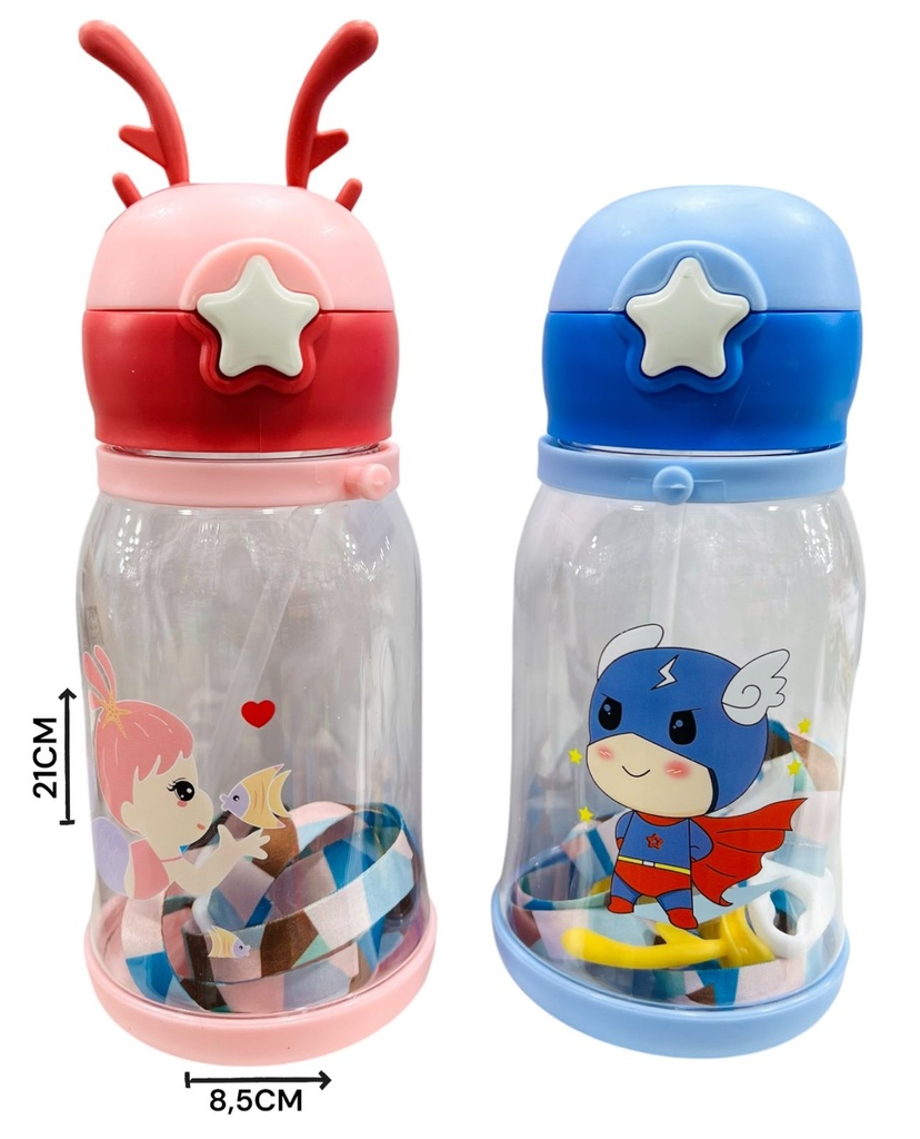 Botella Cantimplora Infantil 550 Ml