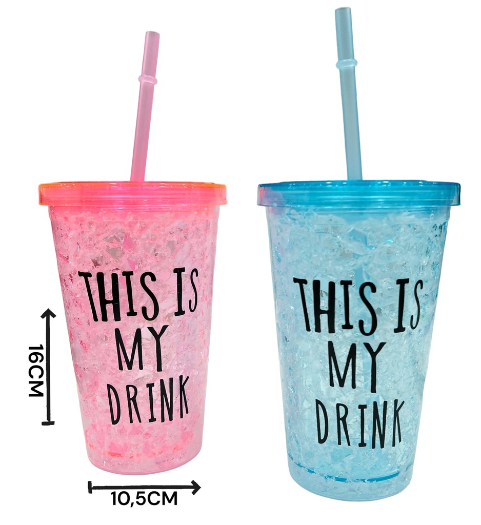 Vaso Con Frases 450 Ml