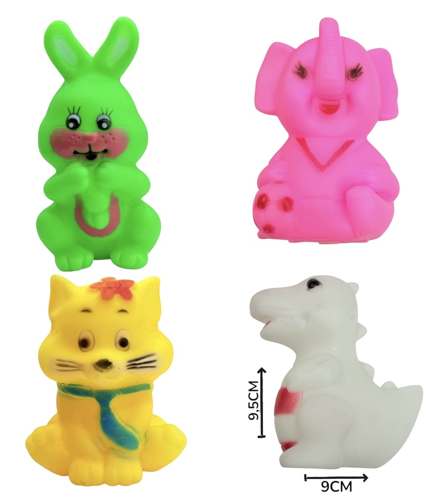 Animales De Goma Con Chifle