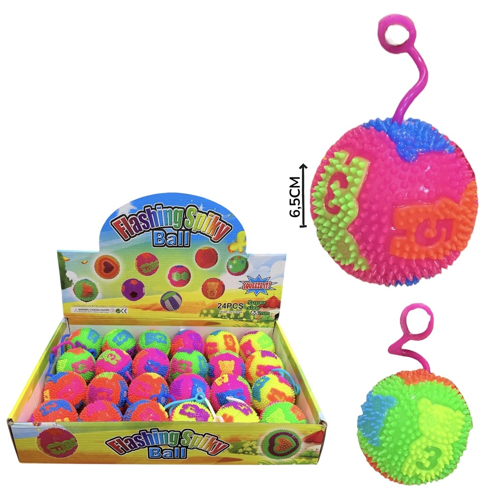 Pelota Chifle C/Luz Displayx24