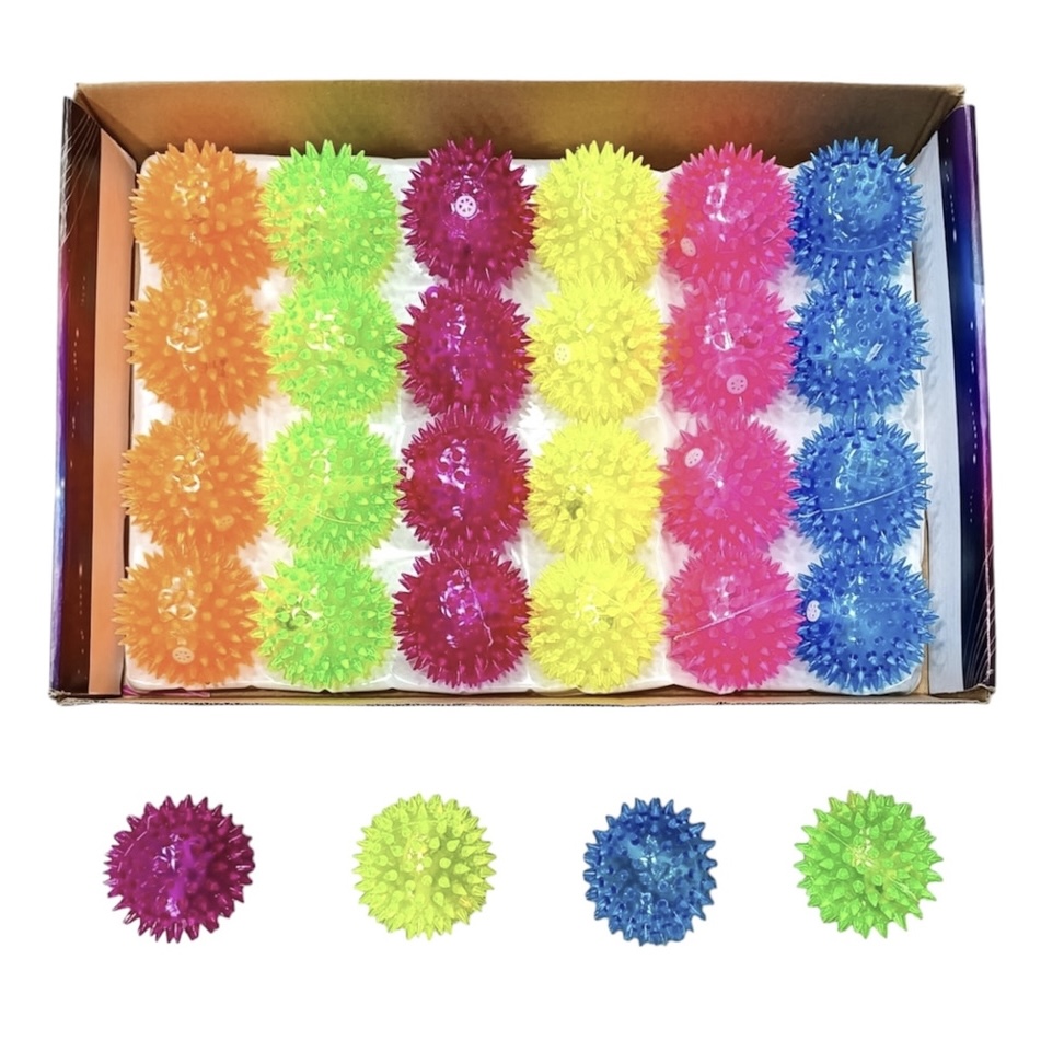 Pelota Pinche C/Chifle Y Luz Chico Displayx24